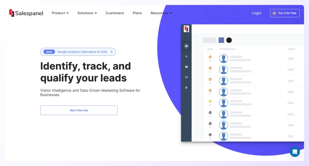 Buying leads from Salespanel B2B platform