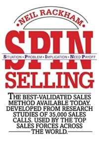 Cover image of SPIN Selling by Neil Rackham (1988)